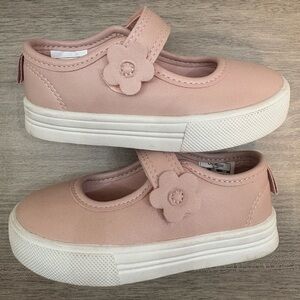 OshKosh B'gosh Molly Mary Jane Pink Slip on Sneakers